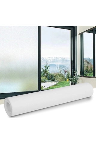 Özel Üretim Gizlilik Sağlayan Pencere Güneş Korumalı Uv Engelleyici Buzlu Cam Filmi 5 Metre X 60 Cm.