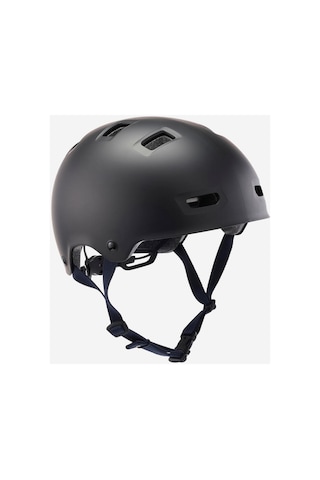 Btwin Kask - Paten / Kaykay / Scooter - Siyah - Mf500 Siyah/koyu Mavi