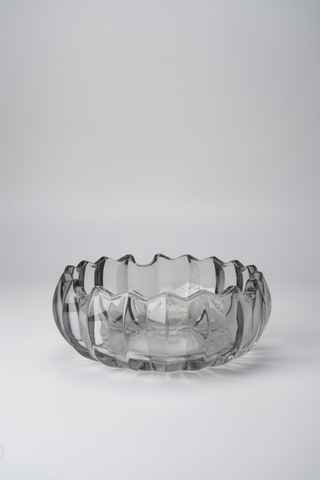 Modern Tasarım Şeffaf Cam Küllük Kül Tablası 12,5 Cm
