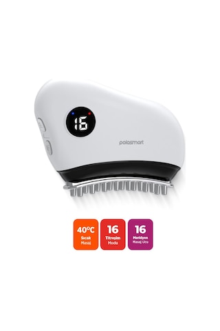 Polosmart Psc77 Şarjlı Yüz Ve Vücut Masaj Cihazı Beyaz