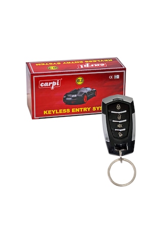 Carpi Açma Kapama 12v Siyah-krom Kumandalı 4 Tuşlu Sinyal Çıkışlı Br4602607