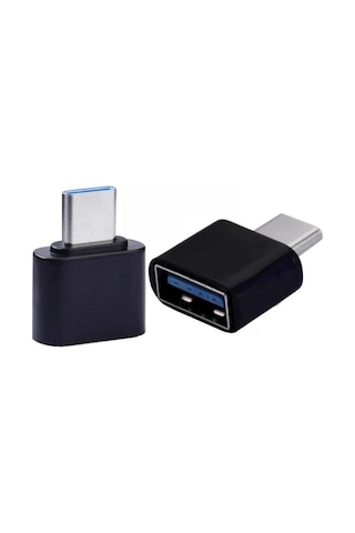 Usb Type-c Dönüştürücü Otg Çevirici Adaptör Apple Uyumlu MacBook Dönüştürücü Metal Xiaomi - Samsung - Huawei