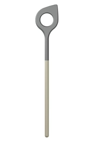 Optima Delikli Ve Renkli Saplı Karıştırma Kaşığı 31 Cm