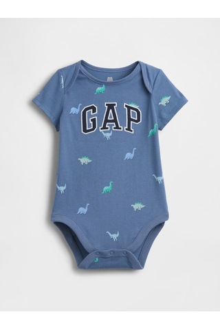 Gap Intl B Ss Logo Bs Çocuk Mavi Bodysuıt 883496001