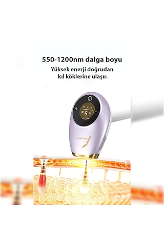 Veryfit 9 Kademeli Buz Lazer Özellikli 999.999 Atımlı Tüm Vücut K