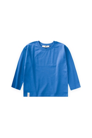 Mevsimlik Basic T-shırt 2-10 Yaş Mavi Mavi