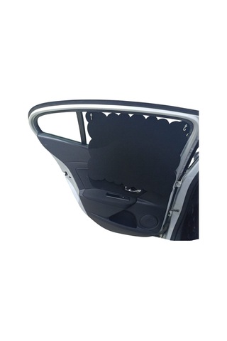 Oto Güneşlik Perdesi Yan Cam Araç Perdesi Arka Koltuk Emzirme Örtüsü Keçe Vantuzlu Tutucaklı 1 Adet