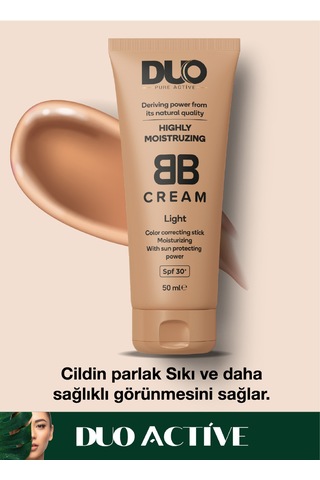 Duo Pure Active Nemlendirici BB Krem SPF30 Ligh 50 ML