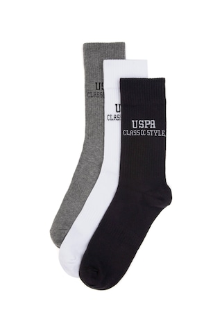 U.s. Polo Assn. Erkek Siyah Çorap Soket 50317969-vr046 Siyah