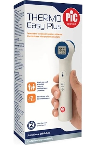 Pic Solution Thermo Easy Plus Temassız Ateş Ölçer - Taşıma Kılıfı Hediye