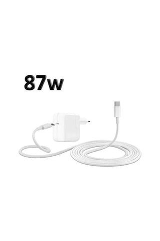 Apple Uyumlu MacBook Pro Laptop 87W TYPE-C Şarj Aleti Güç Adaptörü