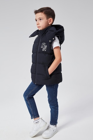 Benitto Kids Kapüşonlu Erkek Çocuk Şişme Yelek 51310 Lacivert