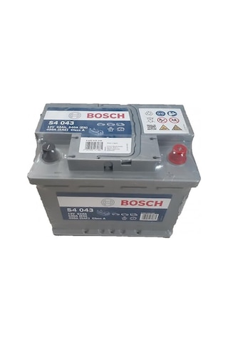 Bosch 12V 62 Ah S4 043 - 60 Ah Kasası Akü