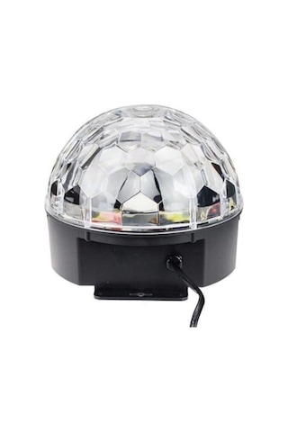 Kumandalı Kristal Led Rgb Disko Topu Gün Işığı