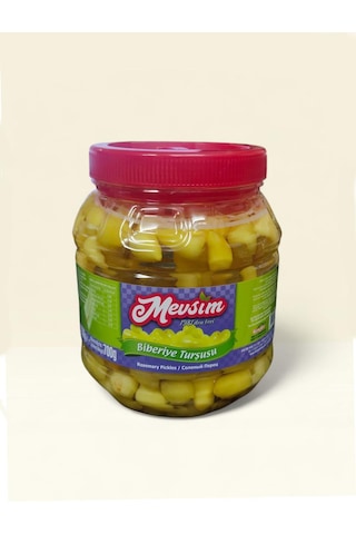 Biberiye Turşusu Net 1350 Gr./süzme Ağırlık 700 Gr