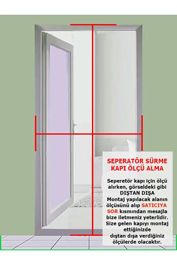 Plise Akordiyon Sürme Kapı İstenilen Ölçüde Yapılır Max 110x240 Beyaz Perde En 110'a Kadar / Boy 240'a Kadar