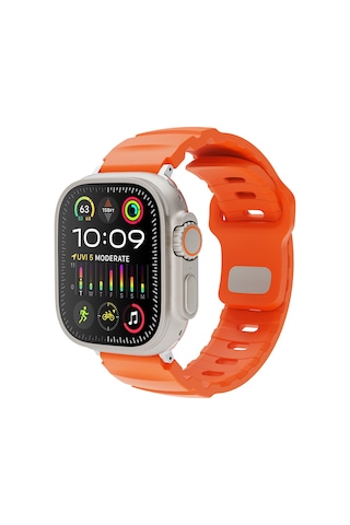 Apple Uyumlu Watch 44mm Zore Krd-143 Silikon Kordon