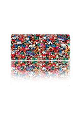 Helixsun Mouse Pad Büyük Boy Gaming Oyuncu XXL 90 x 40 CM Grafıttı
