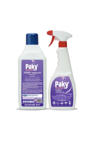 Paky Konsantre Yüzey Temizleyici Seti 1800 + 750 ML
