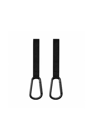 Microcase Bisiklet Motosiklet Bebek Arabası Yaylı Yük Eşya Poşet Taşıyıcı Metal Askılık 2li Set Al5598 Siyah