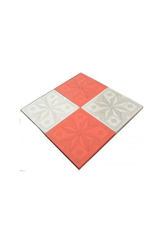 Plastik Parke Taşı Kalıbı Tretuar Sakarca 4,5 Cm( 5 Ad)