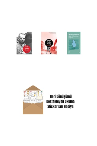 Melih Cevdet Anday - Bütün Şiirleri Ciltli + Barem Kanunu + Everest Açıkhava 3 - Mikado Nun Çöpleri + Okuma Sticker'ları