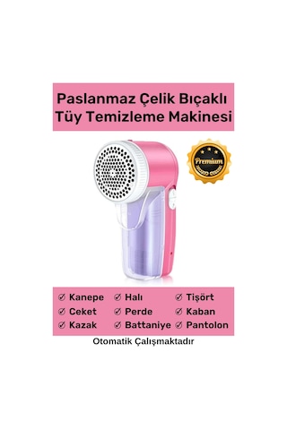 Özel Üretim Tiftik Temizleyici Giysi Yenileyici Paslanmaz Bıçaklı Şarjlı Kazak Tüy Toplama Makinesi Çok Renkli