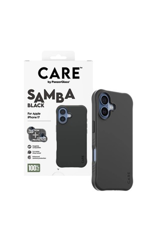 Panzerglass By Care Apple iPhone Uyumlu  17 Samba Magsafe Siyah Kılıf