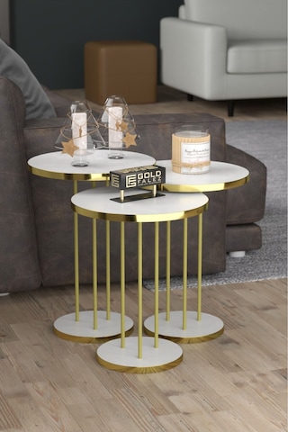 En-cag Gold Terra Zigon Beyaz 3'lü Bss