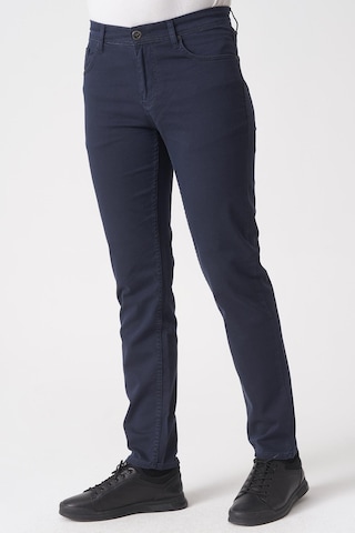 White Stone Fortaleza J2503 Slim Fit Mrv Pamuklu Jean Pantolon 5 Cep Lacivert