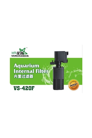 Venusaqua Vs-420F Akvaryum İç Filtre 500 L/H 6W