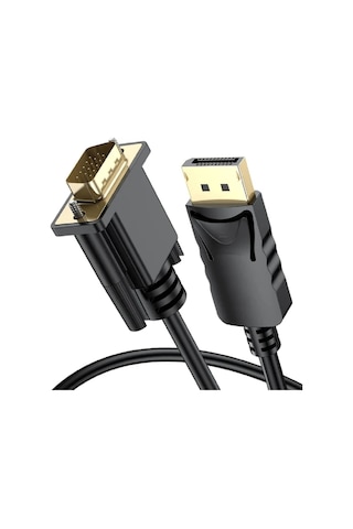 Maxgo 3001 Display Port To Vga Kablo Display Vga Dp To Vga 1.8m Displayport Erkek Vga Erkek Kablo