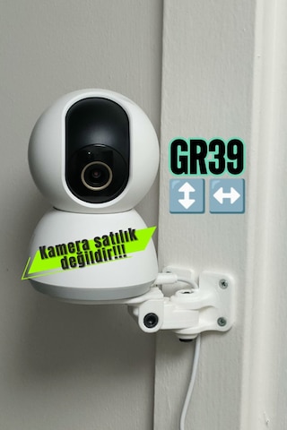 Gr39 Xiaomi Mi 360 Home Güvenlik Kamerası Hareketli Duvar Montaj