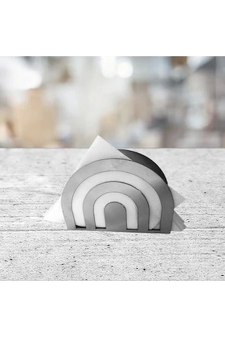 Glare Peçetelik Paslanmaz Çelik Halka Çok Renkli