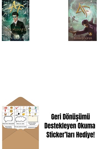 Artemis Fowl 8 - Son Muhafız + Artemis Fowl 6 - Zaman Paradoksu + Okuma Sticker'ları