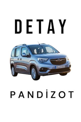 Opel Combo Pandizot Bagaj Rafı