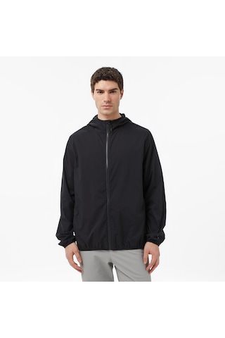 Nautica Erkek Siyah Regular Fit Kapüşonlu Su İtici Montdüzj65006t