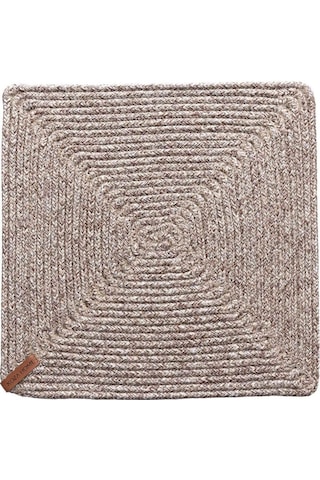 Koza Home Cesta El Yapımı Örgü Natural Kare Supla 32x32 4009 Naturel