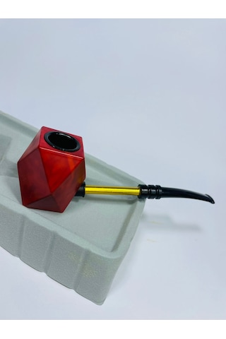 Alcan HG710 Ahşap Görünümlü Sert Akrilik Pipo 10 CM