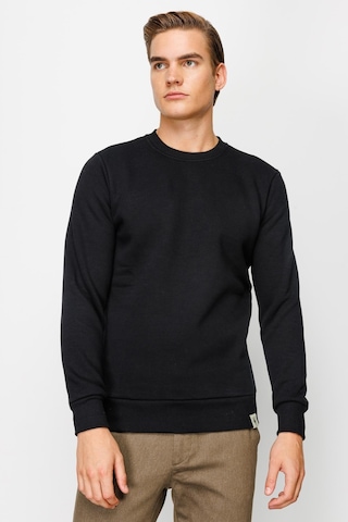 Igs İgs Erkek Siyah Standart Bisiklet Yaka Sweatshirt Siyah