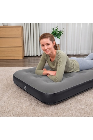 Bestway Tek Kişilik Şişme Kamp Yatağı Gri