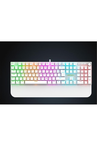 Ikg-430t Gaming Klavye Kırmızı Mekanik Anahtar, Rainbow Led Aydınlatma