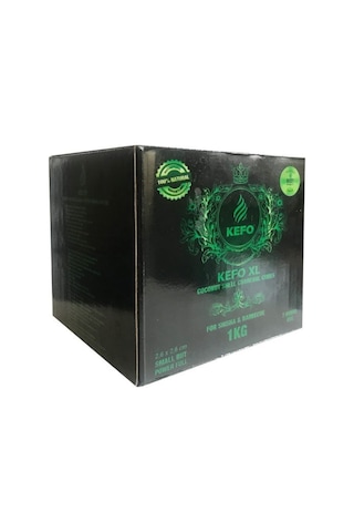 Kefo Xl 1 Kg Nargile Kömürü (Kefo Yetkili Bayi Garantili)