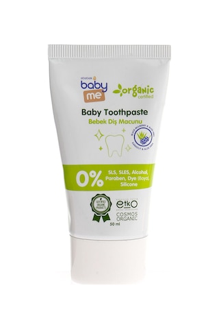baby me Organik Diş Macunu 50 ml