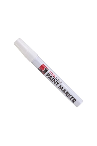 Steelweld Paint Marker Kalıcı İşaretleyici Beyaz