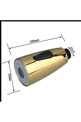 Yapıtaşı Yt47a Kartepe Altın Gold Spiralli Mutfak Eviye Bataryası El Duşu 2fonksiyonlu 1 Adet