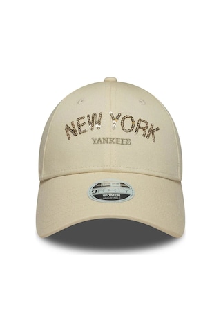New Era Wmns Sequın Wordmark 9forty Neyyan Unisex Şapka 60771753 Bej