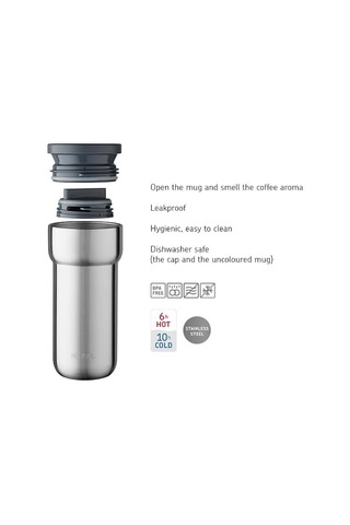 Mepal Termos 475 Ml, Nordic Brushed Çok Renkli