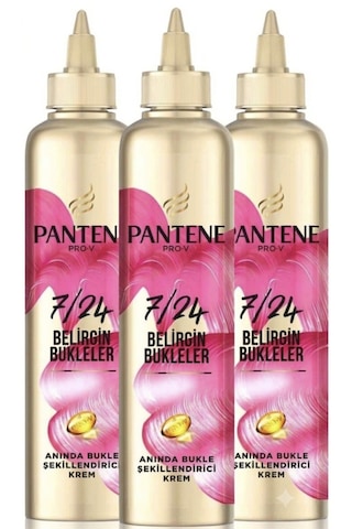 Pantene 7/24 Saç Bakım Kremi Anında Bukle Şekillendirici 3 X 300 Ml