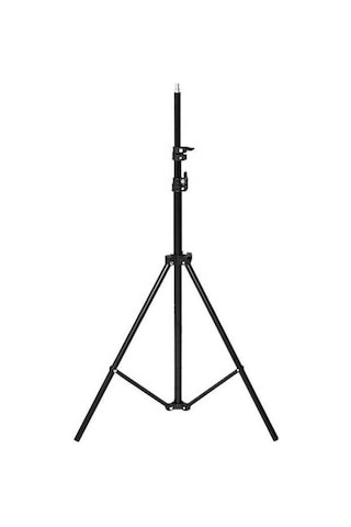 Fortunelane Siyah Projeksiyon Tripodu, Telefon/kamera Destekliği, Işık Tutucu, 1/4 Vida, 1.6m Ayaklık